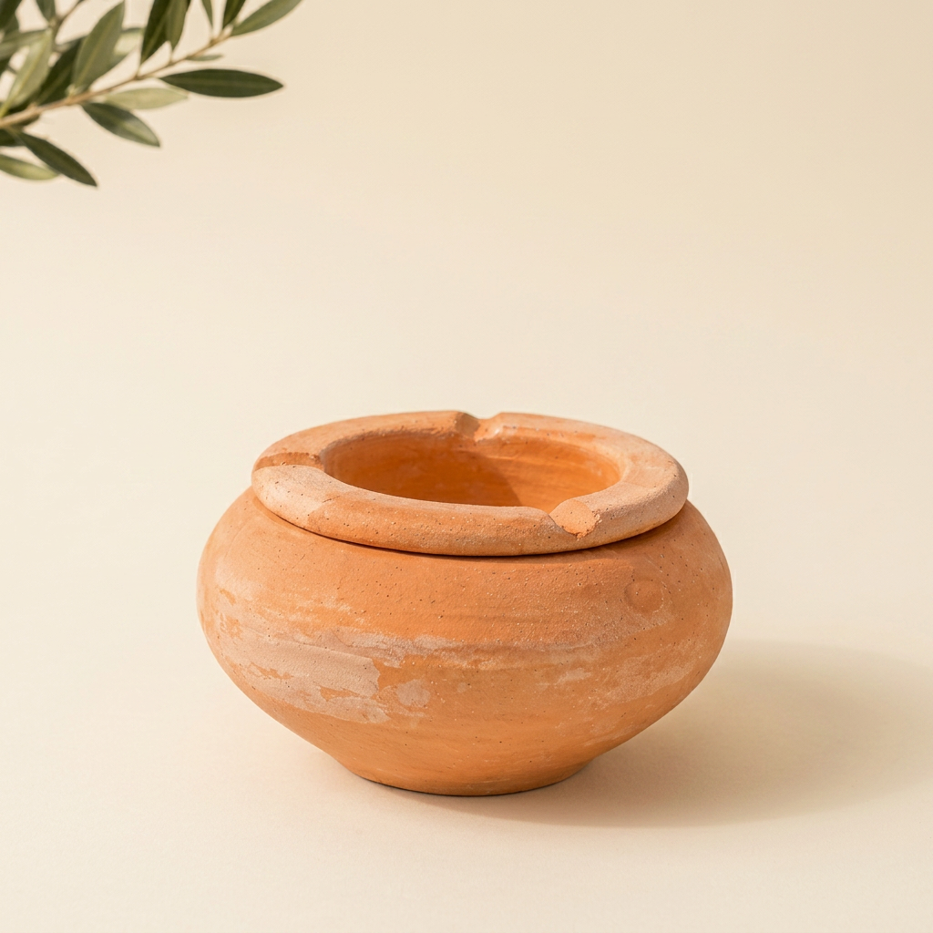 Rustic Terracotta Ashtray