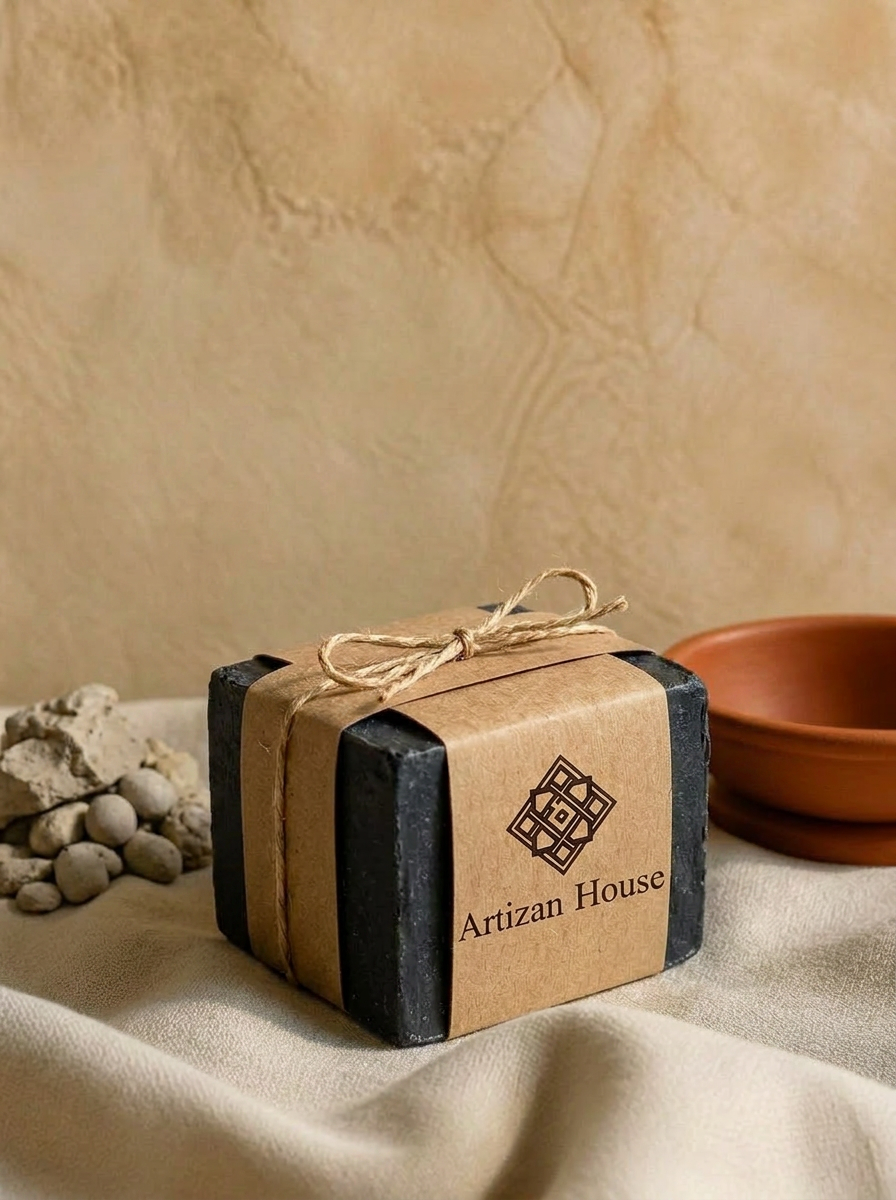 Black Ghassoul Clay Soap