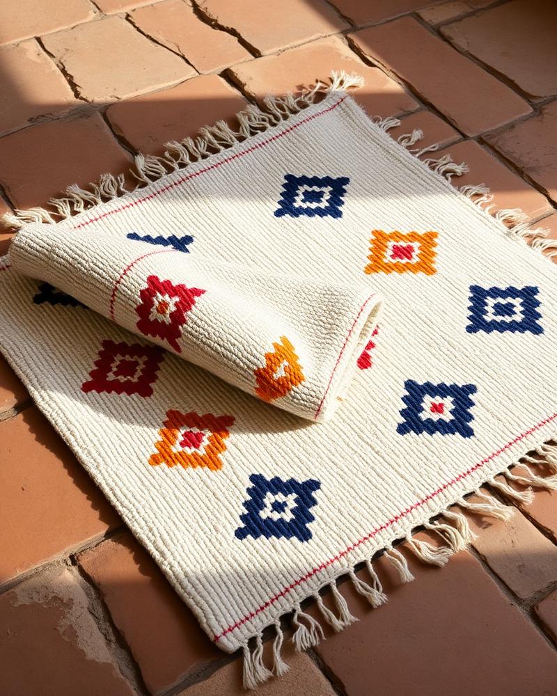 Handwoven Berber Wool Rug